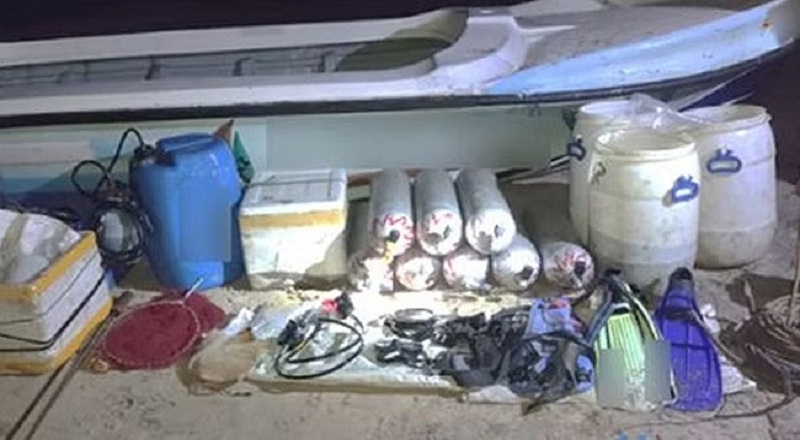 திருகோணமலையில் சட்டவிரோத மீன்பிடியில் ஈடுபட்ட 10 பேர் இலங்கை கடற்படையினரால் கைது