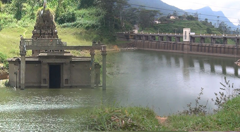 காசல்ரீ - மவுஸாக்கல நீர்மட்டம் மூன்றில் ஒரு பங்காக குறைந்தது