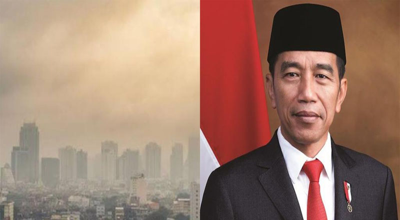 காற்று மாசுபாடு : ஒரு மாதமாக இருமலால் அவதிப்படும் இந்தோனேசிய அதிபர்