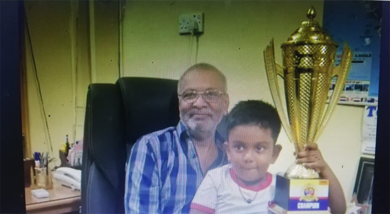 ஞான குழந்தையாகிய சுதர்சன் அருணனின் மலேசிய பயணத்திற்கு உதவிய தியாகி அறக்கட்டளை நிறுவனம்