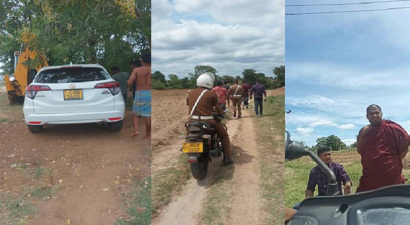 கிண்ணியா குரங்கு பாஞ்சான் மக்கள் காணிக்குள் படையெடுக்கும் பௌத்த துறவிகள்!