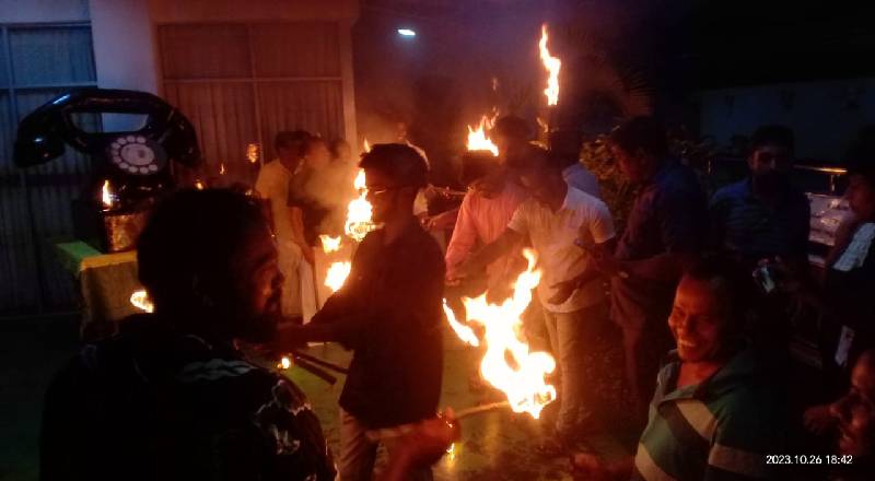 யாழில் முன்னெடுக்கப்பட்ட தீப் பந்தப் போராட்டம்!