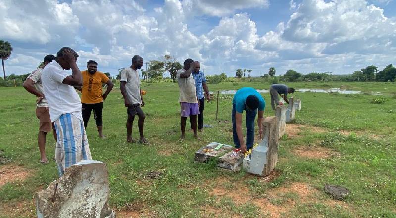 ஆட்காட்டிவெளி மாவீரர் துயிலும் இல்ல சிரமதான பணிகள்!