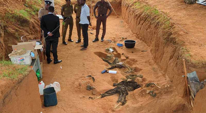 கொக்குத்தொடுவாய் மனித புதைகுழி அகழ்வுப் பணி பரிசோதனையாகவே மாறியுள்ளது!