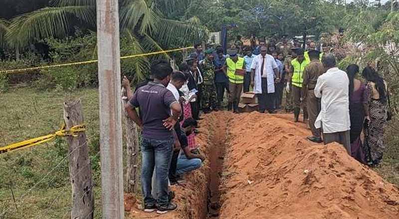 கொக்குத்தொடுவாய் மனிதப் புதைகுழி அகழ்வுப் பணிகள் மீண்டும் இன்று!