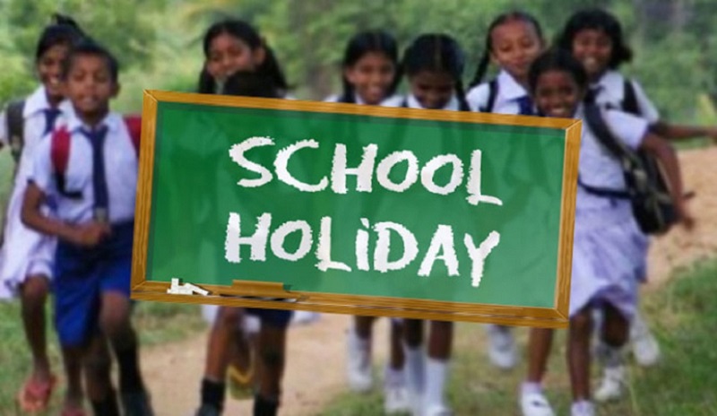 பாடசாலை விடுமுறை தொடர்பில் வெளியாகியுள்ள அறிவிப்பு!