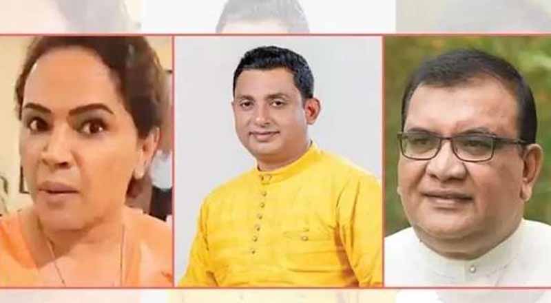 மூன்று உறுப்பினர்களுக்கு  ஒருமாத காலத்திற்கு பாராளுமன்றம் செல்ல தடை!