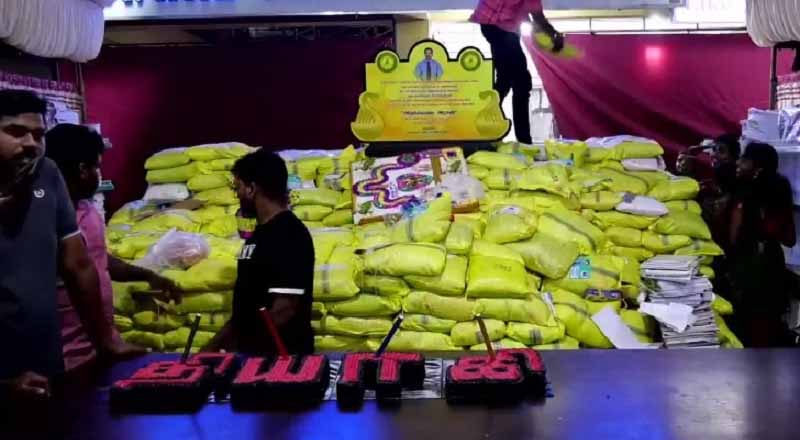 மக்கள் வெள்ளம் அலை மோத தியாகி அவர்களின் பிறந்த நாள் கொண்டாட்டம்! ஆறு கோடி பெறுமதியான உதவித் திட்டம்