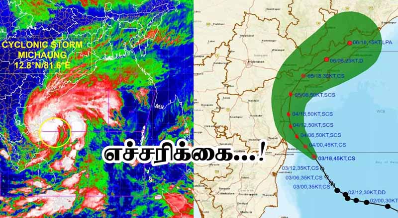 சென்னையை மிரட்டும் மிக்ஜாம் புயல்! வெள்ளத்தில் தத்தளிக்கும் மக்கள்