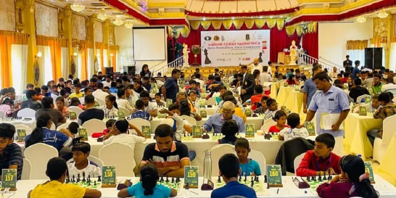 யாழில் ஆரம்பமானது சர்வதேச சதுரங்க போட்டி!