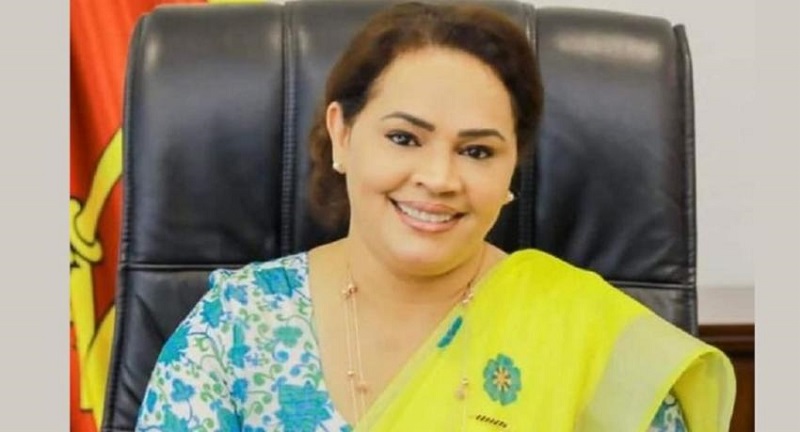 இலங்கை- இந்திய நட்புறவு மேம்பாடு - பௌத்த துறவியாகவுள்ள டயானா கமகே!