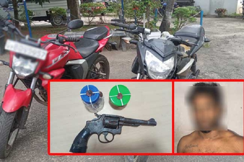 வர்த்தகர்கள் படுகொலை முயற்சி - ஆயுதங்களுடன் சிக்கிய பாதாள குழு உறுப்பினர்!