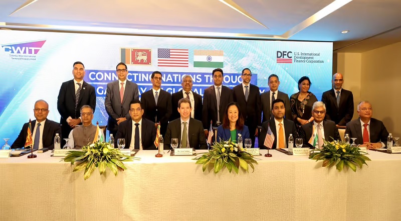 கொழும்பு துறைமுக வளர்ச்சிக்கு 553 மில்லியன் டாலர்கள் கடன் வழங்கும் அமெரிக்கா