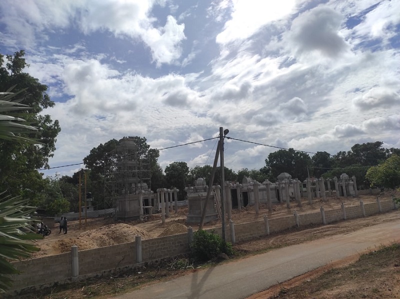 சிறப்பாக இடம்பெற்றுவரும்  அம்பாள் குளம் ஸ்ரீ மனோன்மணி ஆலய கட்டுமானப் பணிகள்! நிர்வாகத்தினர் விடுத்துள்ள கோரிக்கை