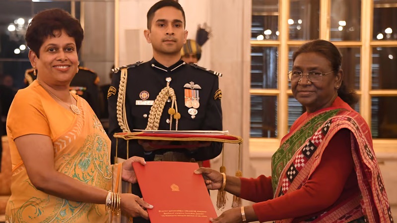 இந்தியாவுக்கான இலங்கை உயர்ஸ்தானிகராக சேனுகா திரேனி செனவிரத்ன நியமனம்!