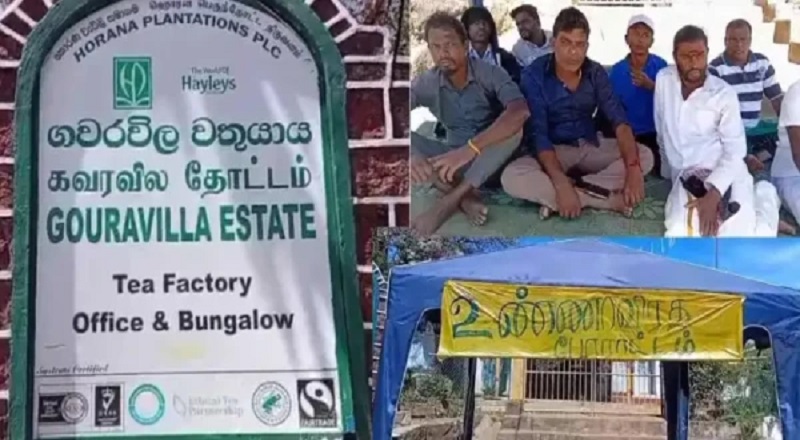 கவரவில் தோட்ட தொழிலார்களின் போராட்டம் வெற்றியுடன் நிறைவு!