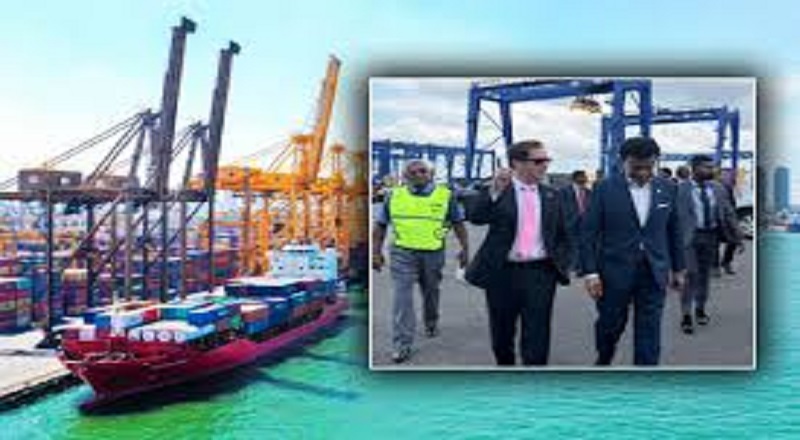 கொழும்பு துறைமுகத்தை வலம் வந்த அமெரிக்காவின் முக்கிய பிரதிநிதி!