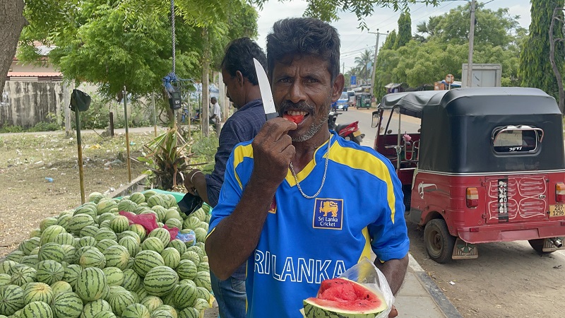 மன்னாரில் தர்பூசணி மற்றும் நுங்கு விற்பனை அமோகம்