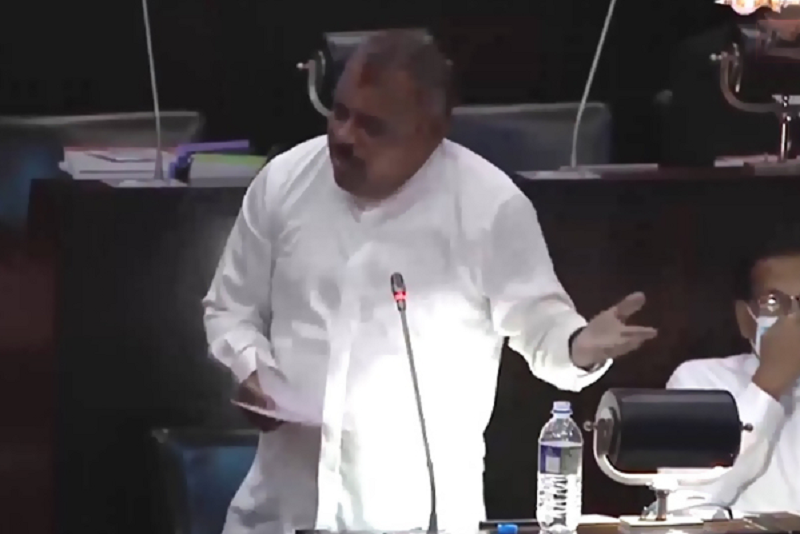 தன்சல் உணவு வழங்கலை  தடுத்து நிறுத்த உங்களால் முடியுமா? சபையில் கஜேந்திரன் கேள்வி