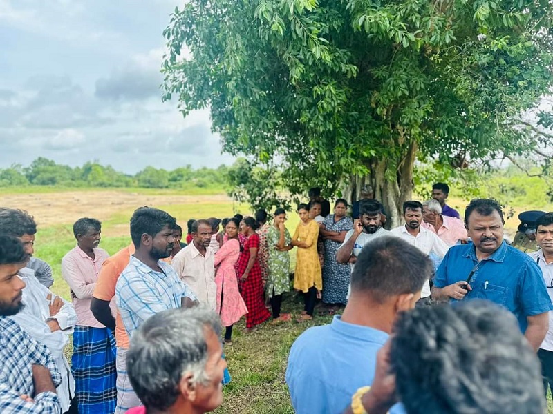 ஓமந்தை- பனிக்கர்புளியங்குளத்தில் 235 ஏக்கர் விடுவிப்பு