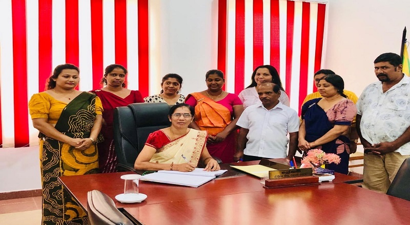 வட மத்திய மாகாண சபைக்கு முதல் தமிழ் பெண் செயலாளராக சுபாஜினி மதியழகன்!