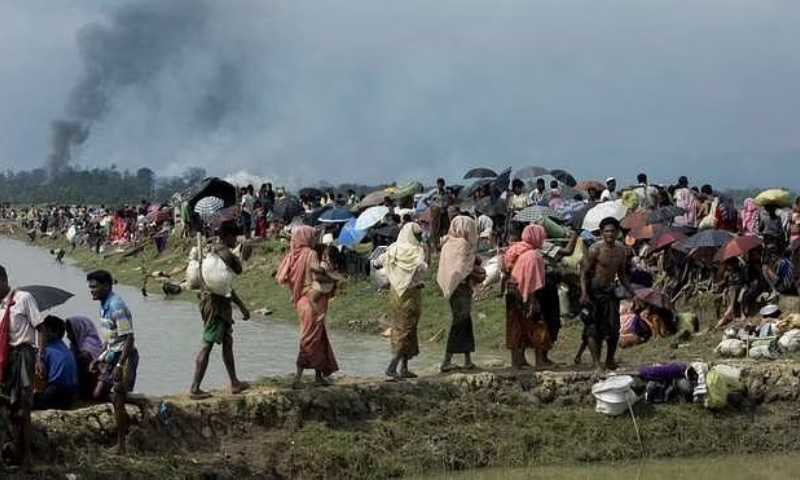 ரோஹிங்கியா அகதிகள் மீது ட்ரோன் தாக்குதல் - பலர் உயிரிழப்பு