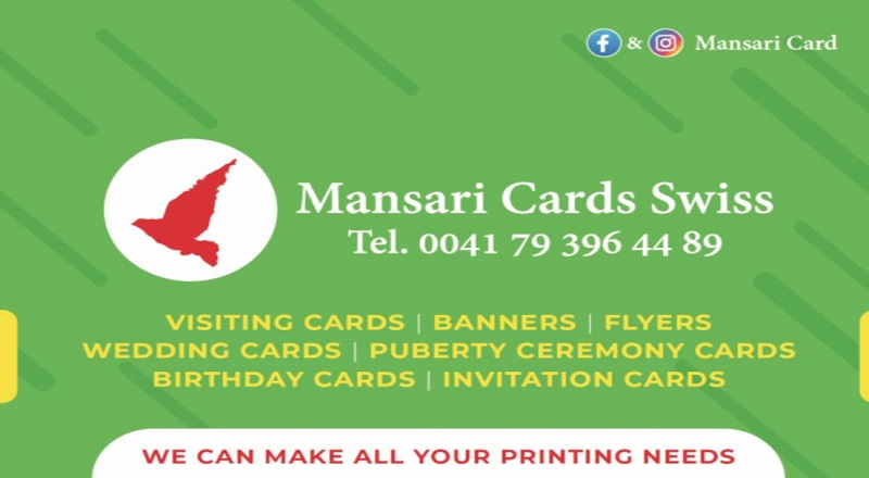 Mansari Cards Swiss