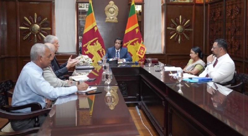 உலக உணவுத் திட்டத்தின் பிரதிநிதிகளுக்கும் பிரதமரின் செயலாளருக்கும் இடையிலான சந்திப்பு!