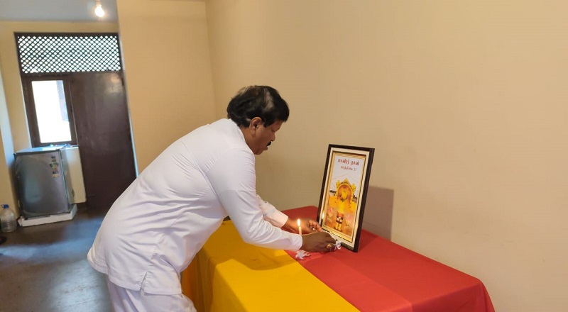 மாவீரர் வாரத்தின் முதல் நாள்; கொழும்பில் மாவீரர்களுக்கு அஞ்சலி செலுத்தினார் - ரவிகரன் எம்.பி!