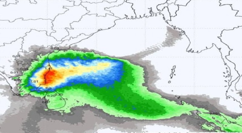 யாழ்ப்பாணத்தை அண்மிக்கும் காற்றழுத்தம்  அடுத்த 72 மணித்தியாலங்கள் குறித்து எச்சரிக்கை