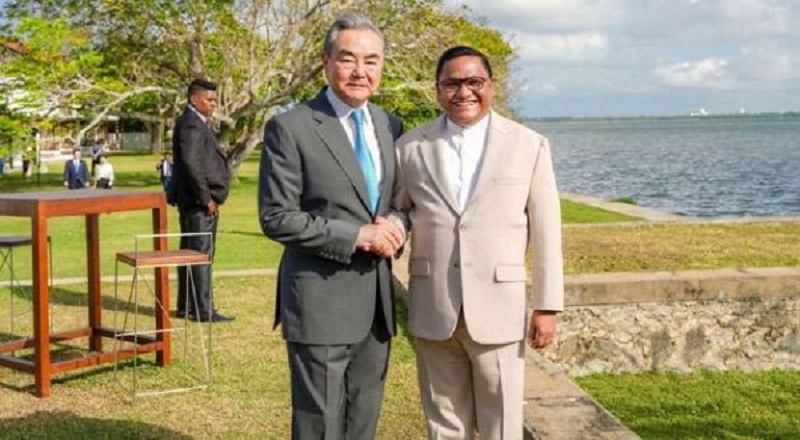 சந்திப்பு - இலங்கை  சீன வௌிவிவகார அமைச்சர்கள்...