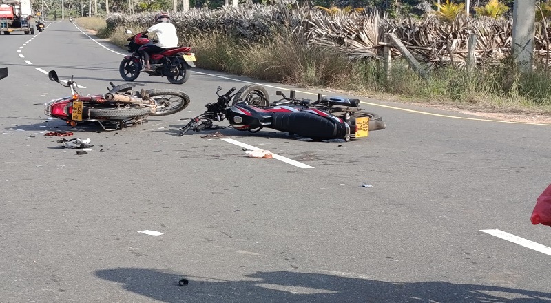 யாழ் குடத்தனை பகுதியில் இடம்பெற்ற கோர விபத்து..!