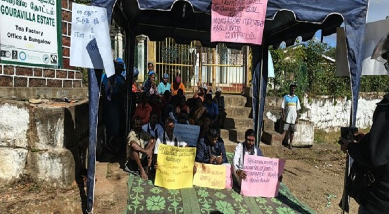 தோட்ட நிர்வாகத்தின் கெடுபிடிக்கு எதிராக உண்ணாவிரதப் போராட்டம்!