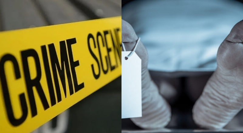 இரண்டு பிள்ளைகளின் தாய் கணவரால் வெட்டிக்கொலை!