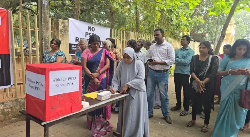 பயங்கரவாத தடைச் சட்டம் வேண்டாம்; யாழ்  மக்களின்   கருத்தை திரட்டிஅமைச்சுக்கு அனுப்பும் நடவடிக்கை!