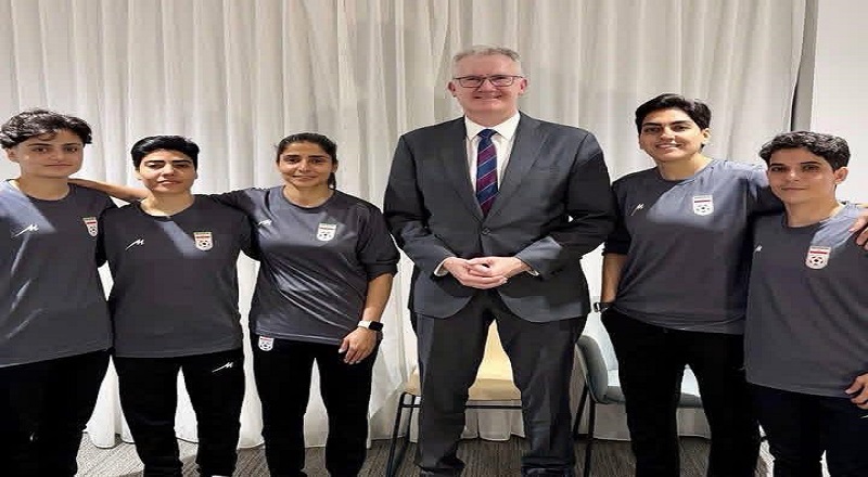 ஐந்து ஈரானிய பெண் கால்பந்து வீரர்களுக்கு அவுஸ்ரேலியா அடைக்கலம்!!