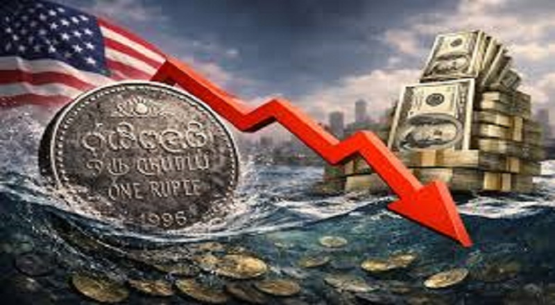 அமெரிக்க டொலருக்கு நிகரான இலங்கை ரூபாயின் பெறுமதி மேலும் வீழ்ச்சி
