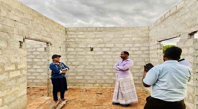 வவுனியா வடக்கில் மூன்று குடும்பங்களின் வீட்டுக்கனவு நனவு: 1.8 மில்லியன் ரூபா செலவில் புதிய வீடுகள்.