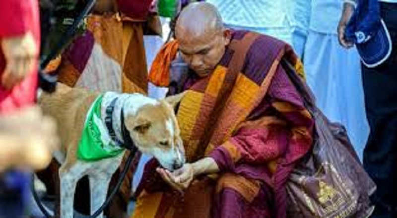 உலக அமைதி வேண்டி பௌத்த துறவிகளின் எழுச்சிப் பயணம்: இன்று சுதந்திர சதுக்கத்தில் நிறைவு பெறுகிறது.