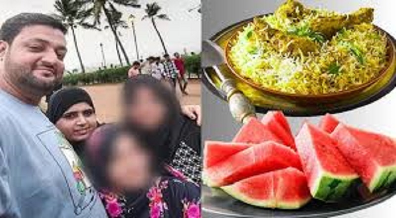 பிரியாணி மற்றும் தர்பூசணி சாப்பிட்ட பின் நித்திரைக்கு சென்ற குடும்பம் மர்மமாக உயிரிழப்பு..