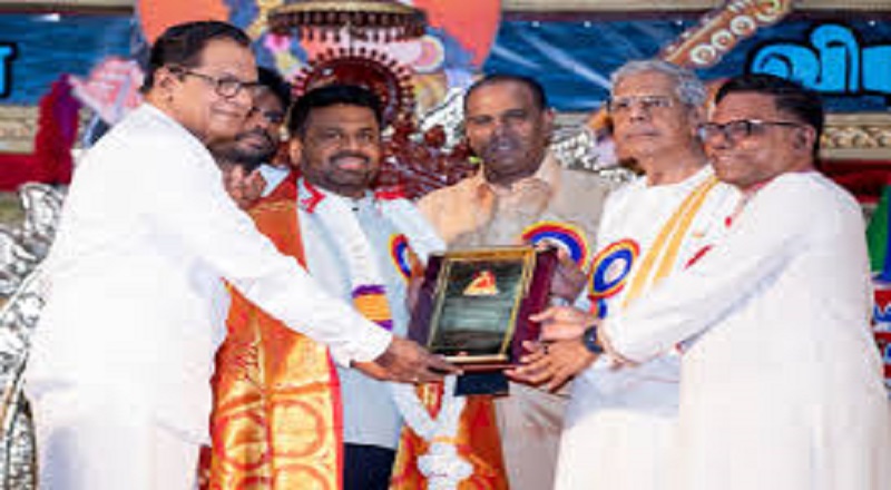 ஜனாதிபதி அநுர குமார திசாநாயக்கவுக்கு "கம்பன் விருது"