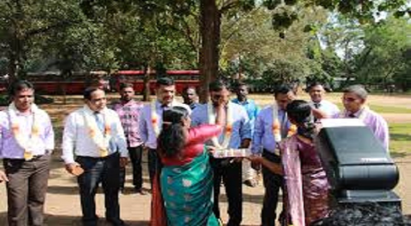 கிளிநொச்சி கணேசபுரத்தில் நெல் உலரவிடும் தளம் அமைக்க அடிக்கல் நாட்டப்பட்டது!