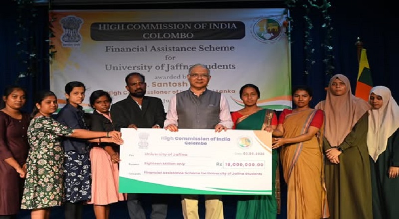 யாழ். பல்கலைக்கழக மாணவர்களுக்கான இந்திய அரசின் புலமைப்பரிசில் திட்டம்!