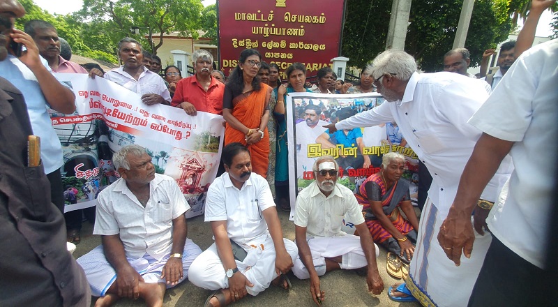 36 ஆண்டுகால இடப்பெயர்வு வேதனை: வலி.வடக்கு மக்கள் போராட்டம்!