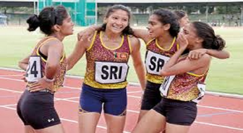 14 வயதுக்குட்பட்ட அஞ்சல் ஓட்டத்தில் கொழும்பு மகளிர் கல்லூரி புதிய சாதனை!