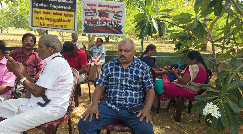 காணிகளை விடுவிக்கக் கோரி வலி. வடக்கில் 12வது வாரமாக மக்கள் போராட்டம்!