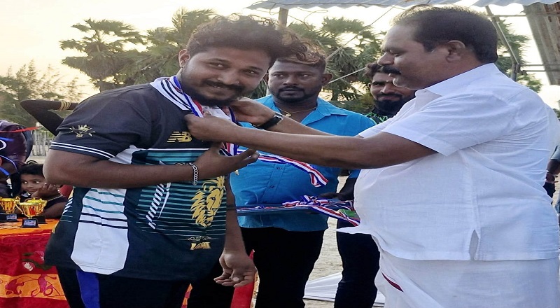 மென்பந்தாட்ட இறுதிப்போட்டியில் கௌரவ விருந்தினராக கலந்துகொண்டார் சிறீதரன் எம்.பி!