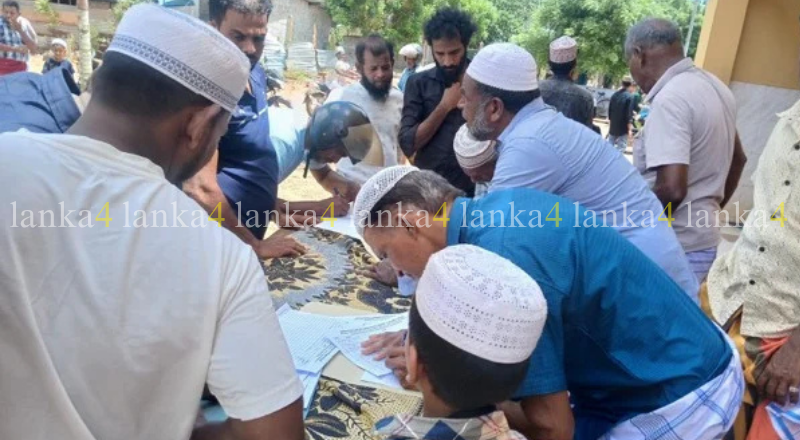 முல்லைத்தீவு முஸ்லிம்களின் மீள்குடியேற்றம் – ஜனாதிபதி ஆணைக்குழு கோரி 10,000 கையெழுத்து வேட்டை!