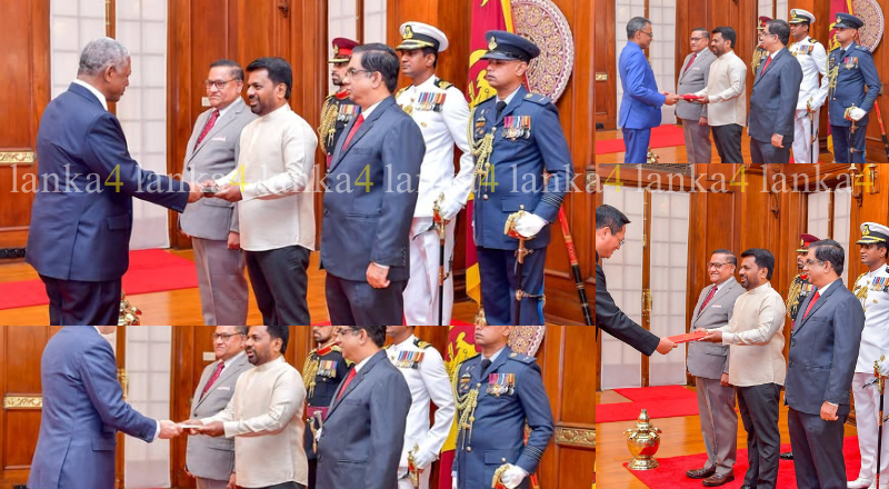 இலங்கைக்கான புதிய 11 வெளிநாட்டு தூதுவர்கள் ஜனாதிபதியிடம் நற்சான்றிதழ்களை கையளிப்பு!