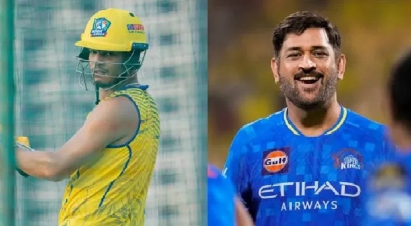 தோனியின் ஹெலிகொப்டர் ஷாட்டை செய்து காட்டிய பிரசாந்த் வீர்
